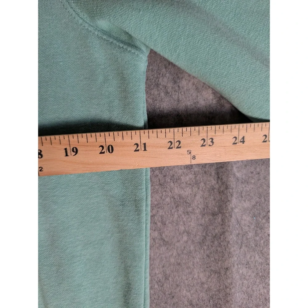 The North Face Mens Half Dome Pullover Hoodie Mint Green Logo Sweatshirt